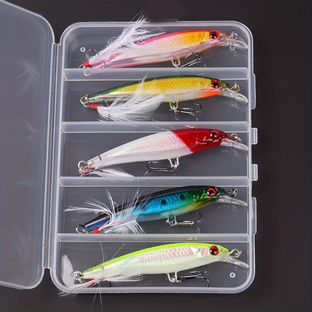 Fishing Hook Treble - Leurre de pêche bionique méné yeux
