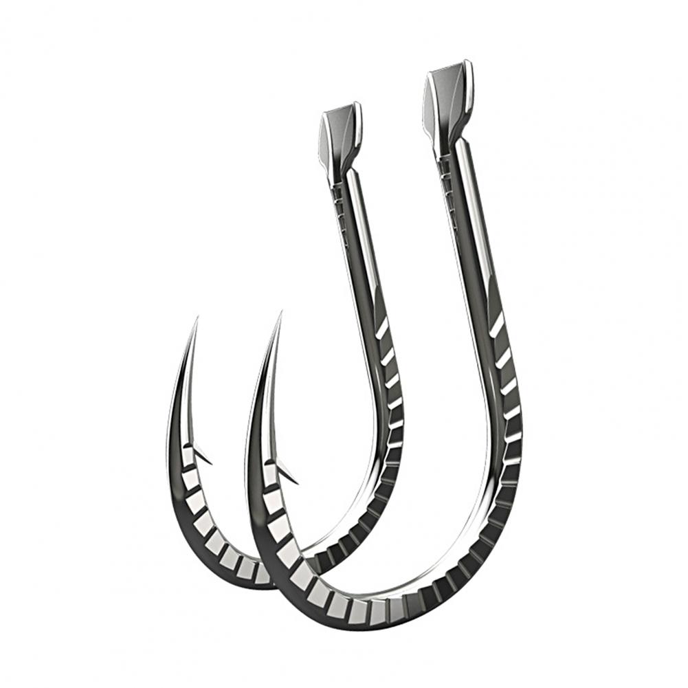 Fishing Hook Offset - Ensemble de 30 hameçons en alliage