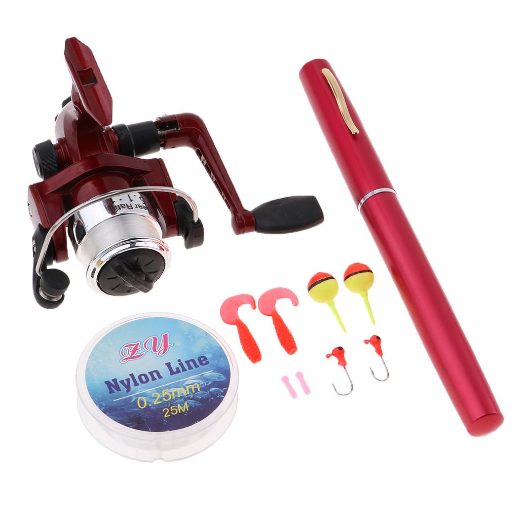 Fishing Hook Jig - Mini canne à pêche de poche