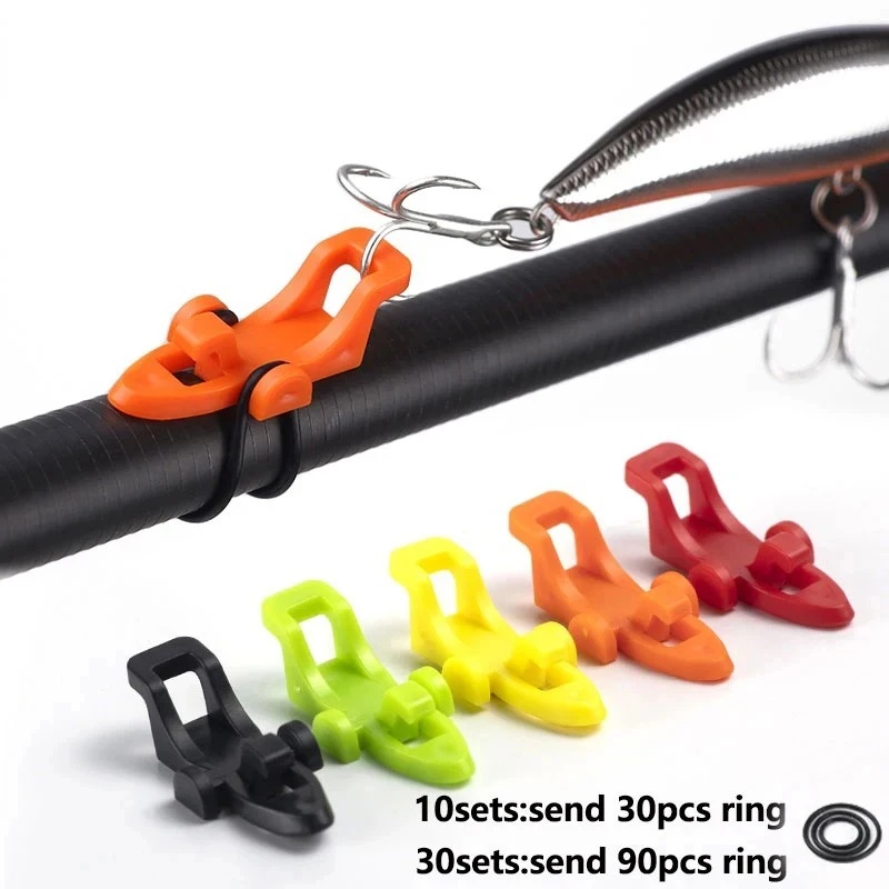 Fishing Hook Jig - 10-20 ensembles de supports de sécurité