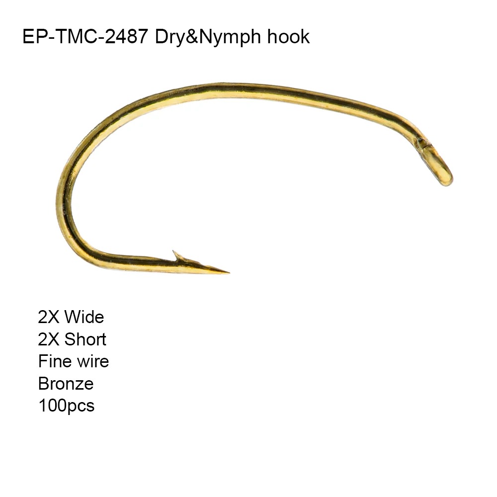 Eupheng 100 pièces EP-TMC2487  - Fishing Hook Barbless avis et prix