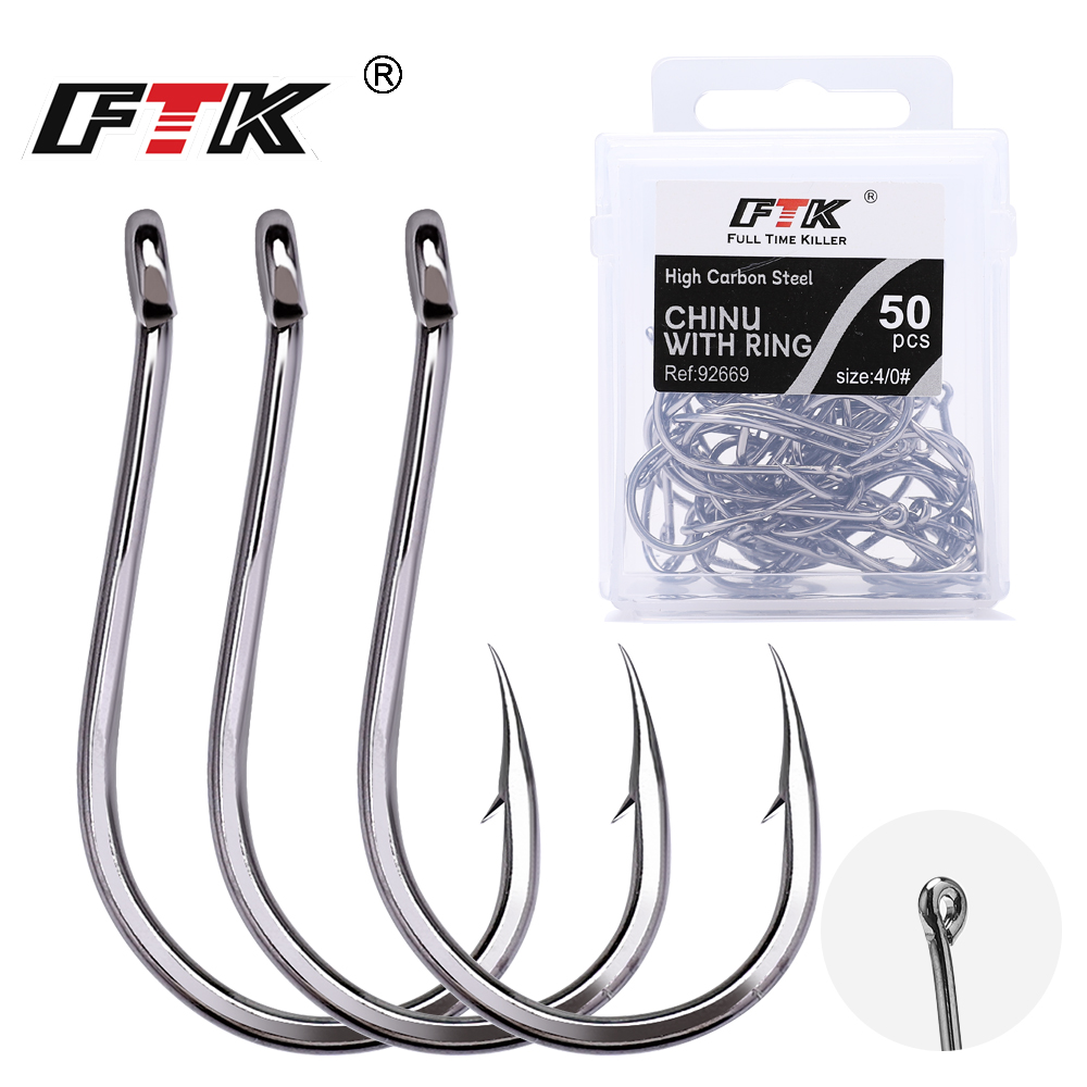 Hameçon FTK CHINU avec anneau  - Fishing Hook Barbless avis et prix