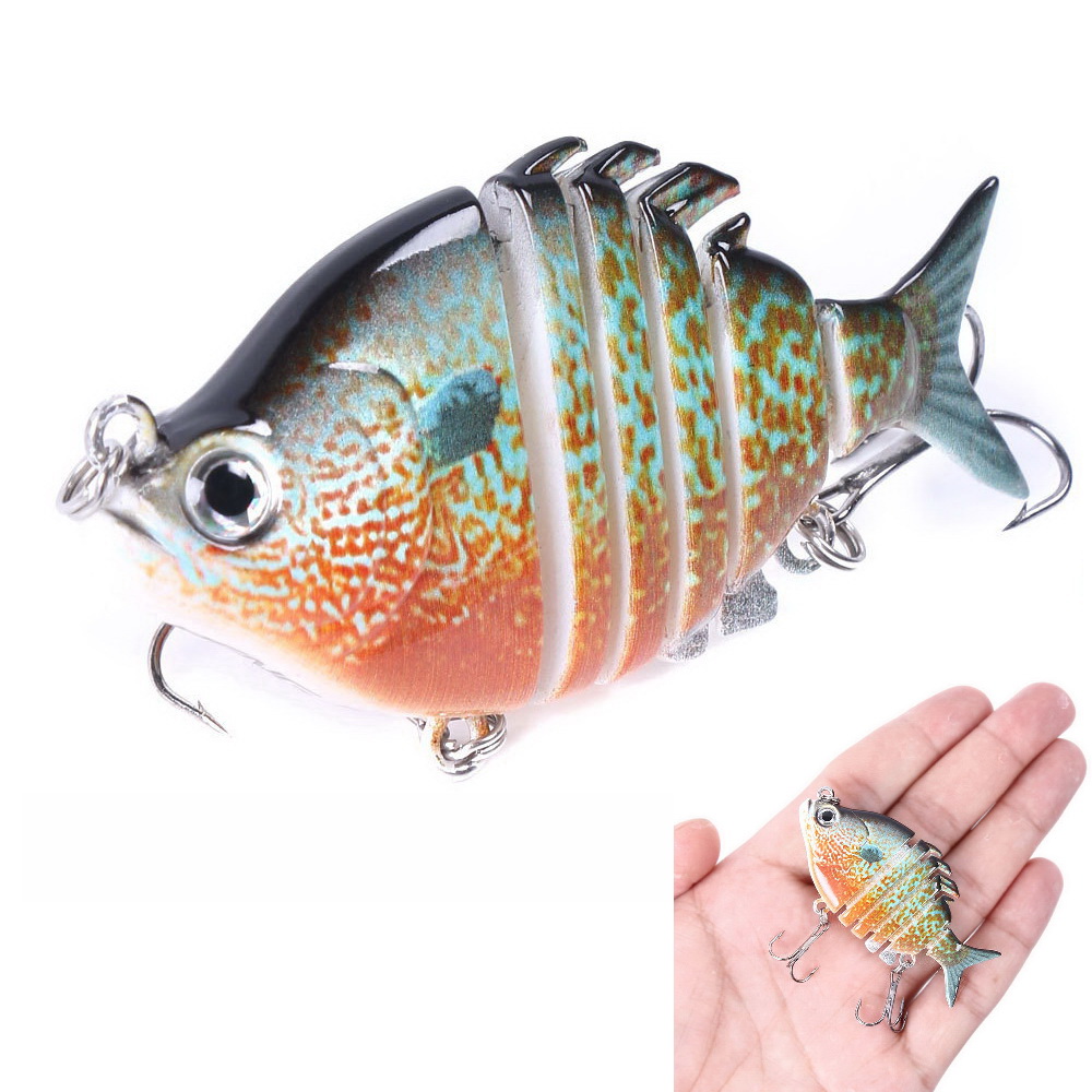 63mm 9.3g réaliste Tilapia Swi - Fishing Hook Treble avis et prix