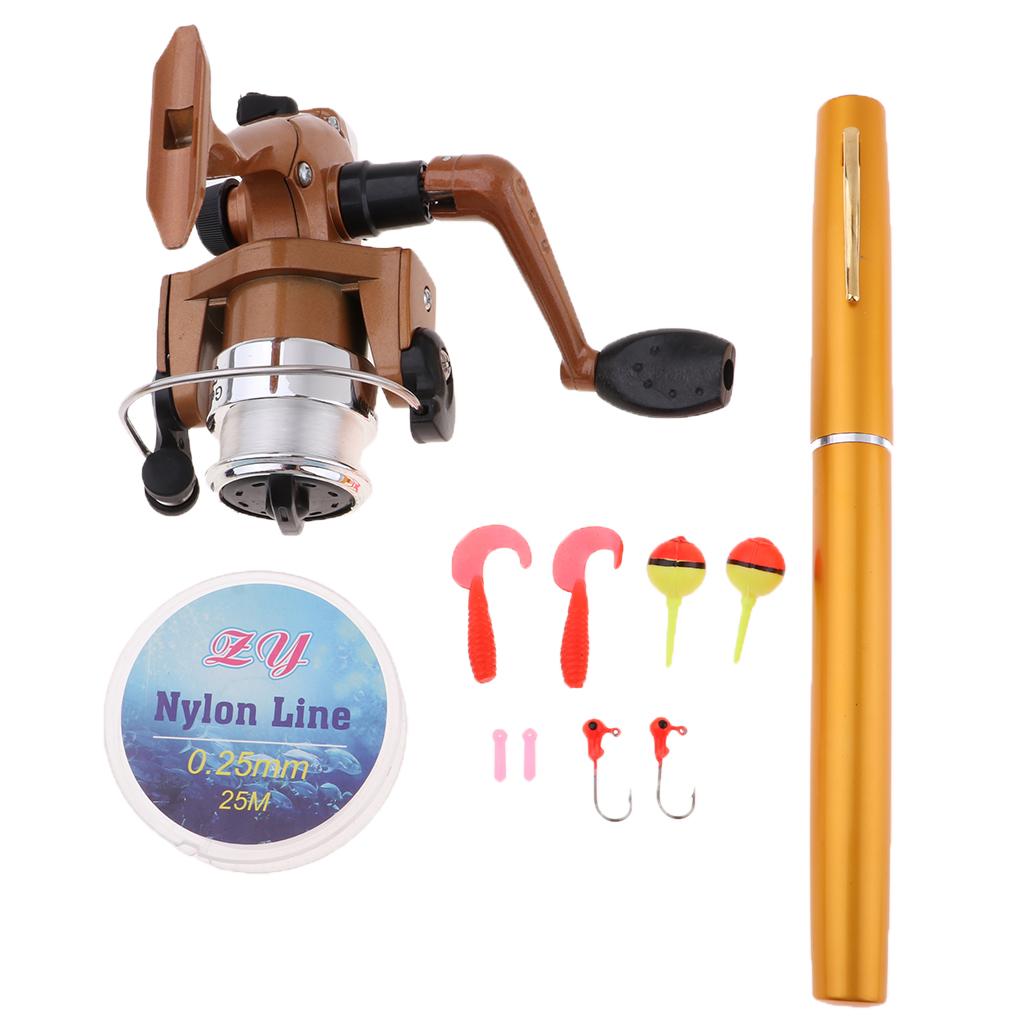 Mini canne à pêche de poche po - Fishing Hook Jig avis et prix
