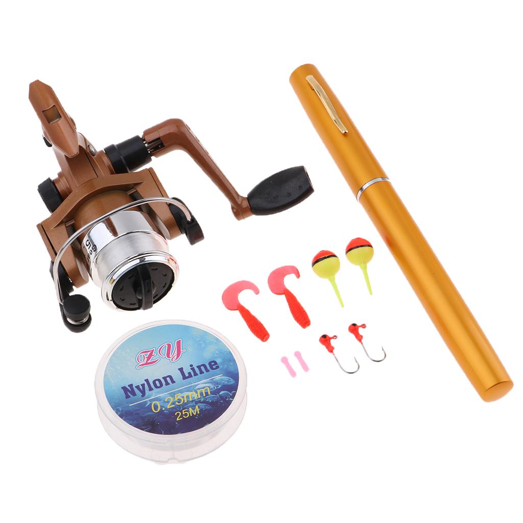 Mini canne à pêche de poche po - Fishing Hook Jig avis et prix