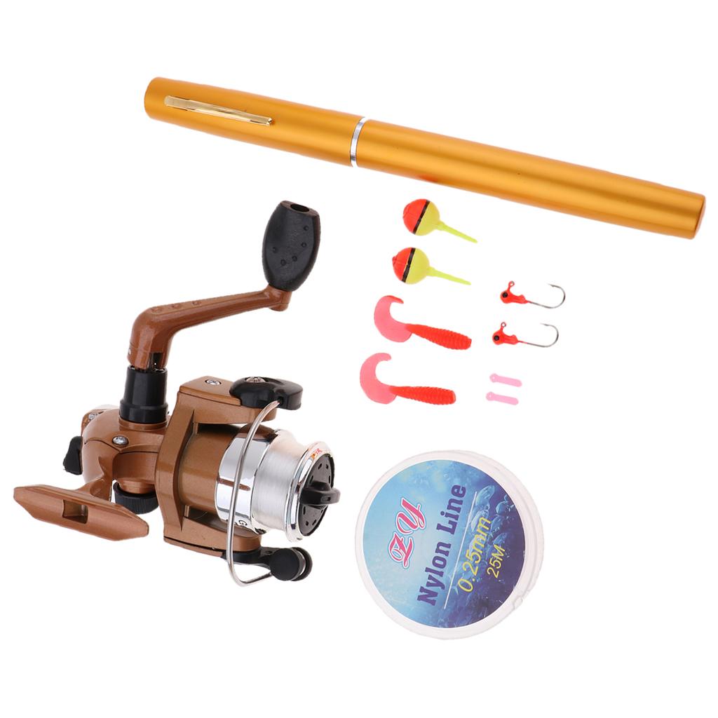 Mini canne à pêche de poche po - Fishing Hook Jig avis et prix