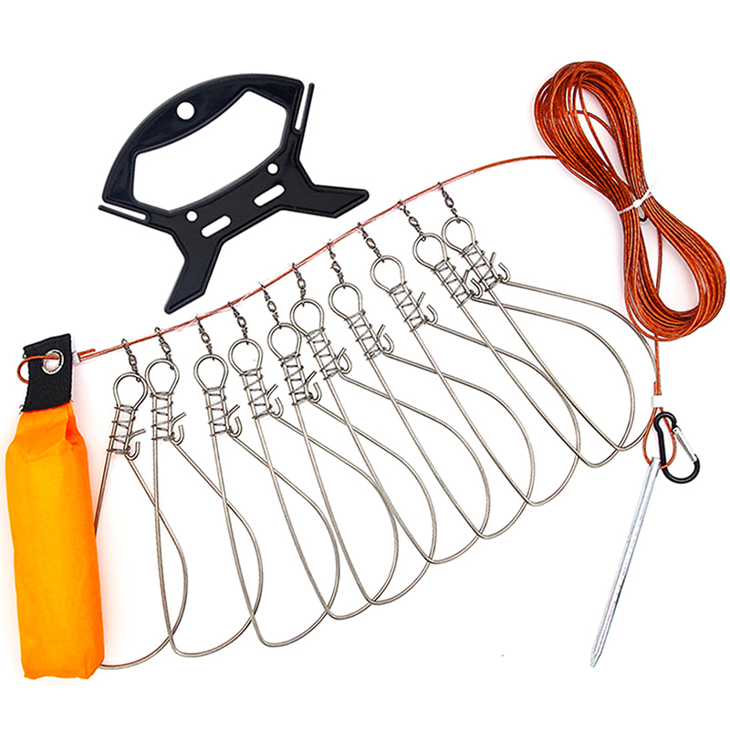 Nouveau【Cordon de pêche en aci - Fishing Hook Stainless Steel avis et prix