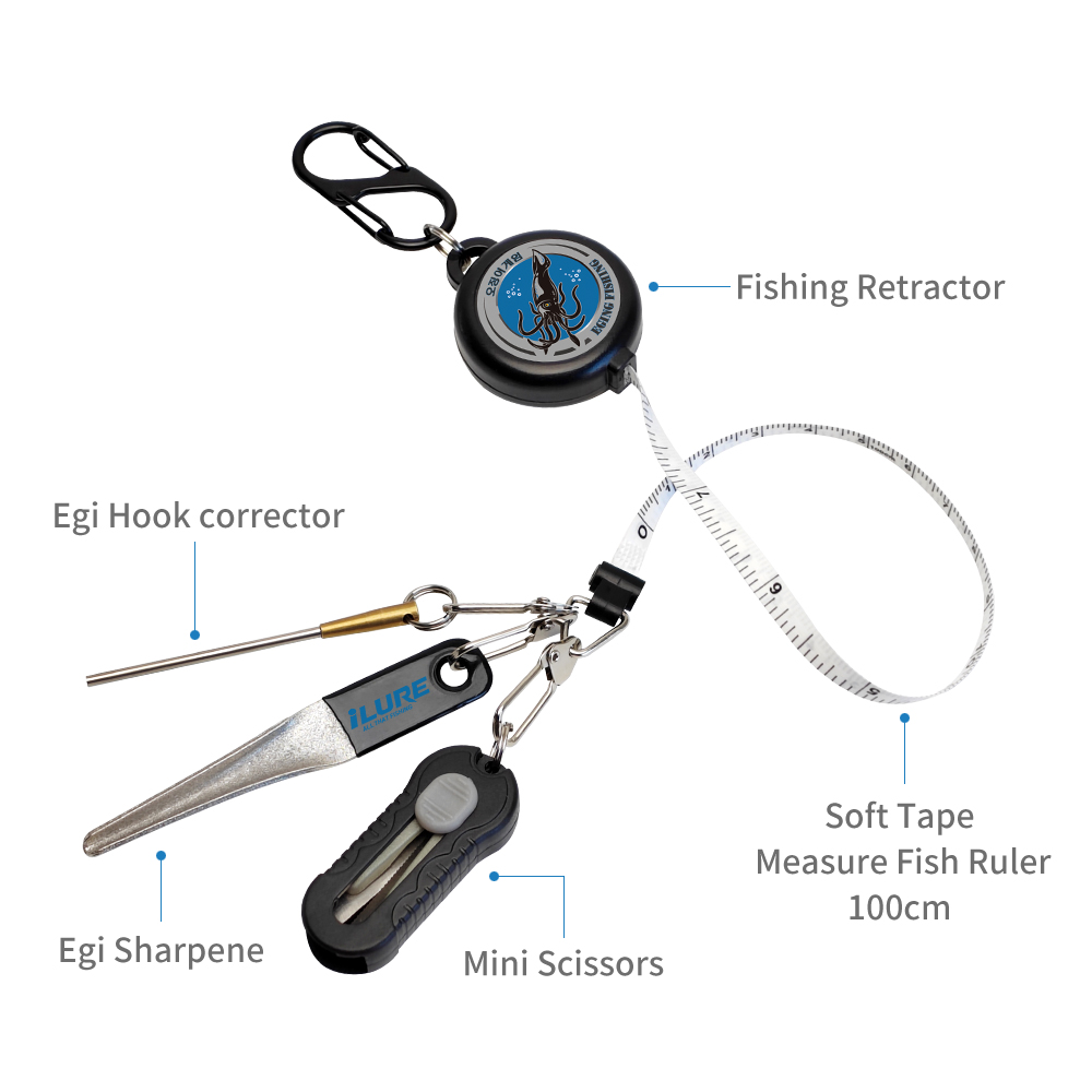 Kit de pêche au calamar 4-en-1 - Fishing Hook Stainless Steel avis et prix