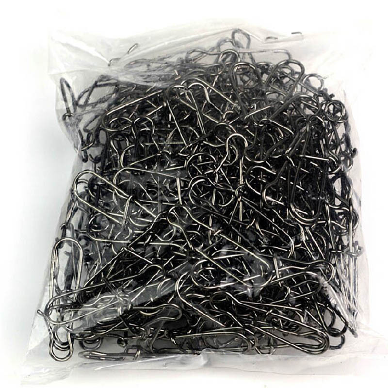 100 pièces Connecteurs de pêch - Fishing Hook Stainless Steel avis et prix