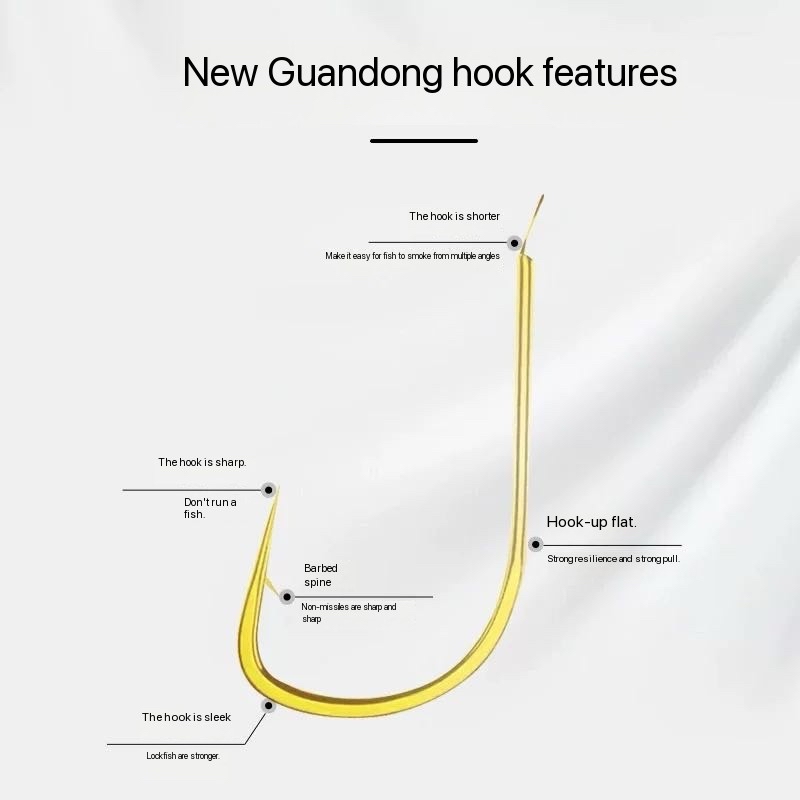 50 hameçons à poisson Kanto ne - Fishing Hook Barbless avis et prix